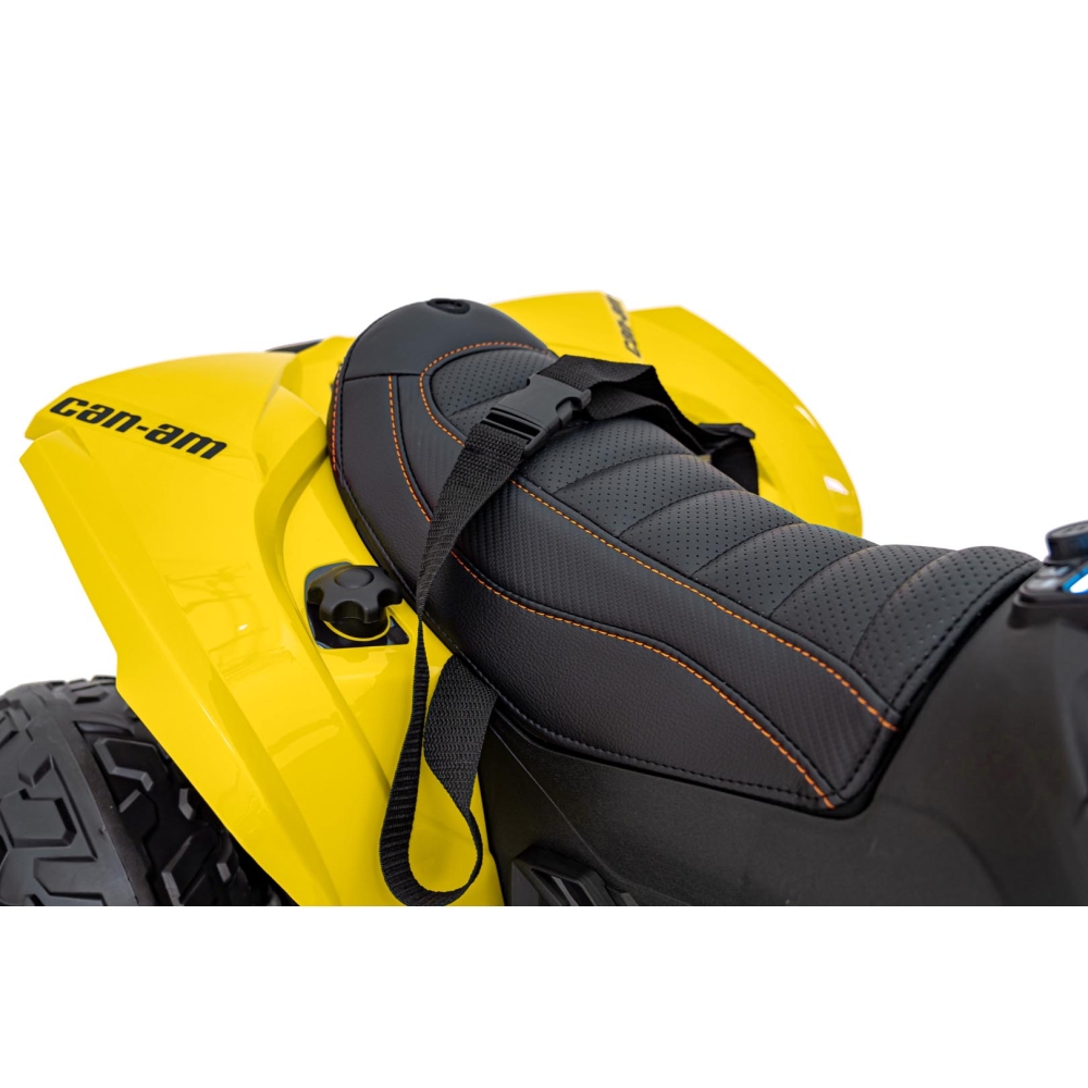 Elektrinis keturratis Maverick ATV, Yellow-Elektromobiliai vaikams, Keturračiai ir bagiai-e-vaikas