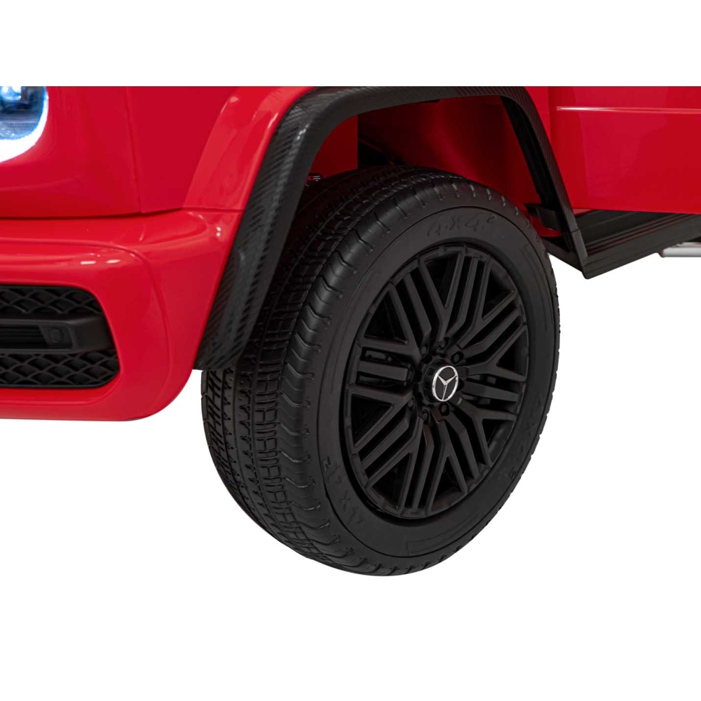 Elektromobilis Mercedes Benz G63 AMG XXL STRONG, Red-Elektromobiliai vaikams, Visureigiai-e-vaikas
