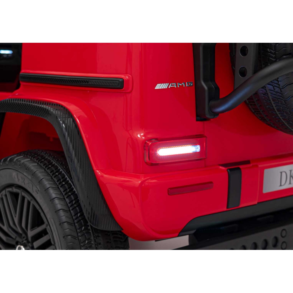Elektromobilis Mercedes Benz G63 AMG XXL STRONG, Red-Elektromobiliai vaikams, Visureigiai-e-vaikas