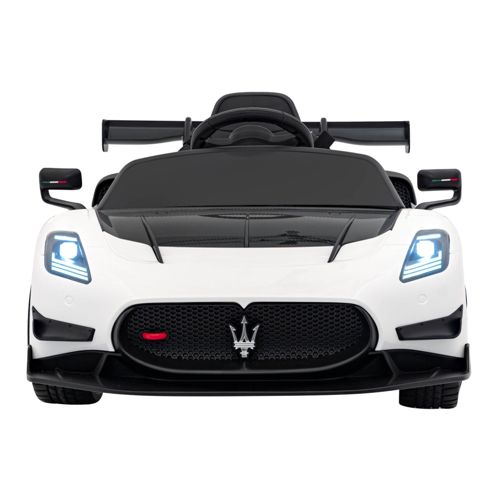Elektromobilis Maserati MC20 GT2, White-Elektromobiliai vaikams, Mašinos-e-vaikas