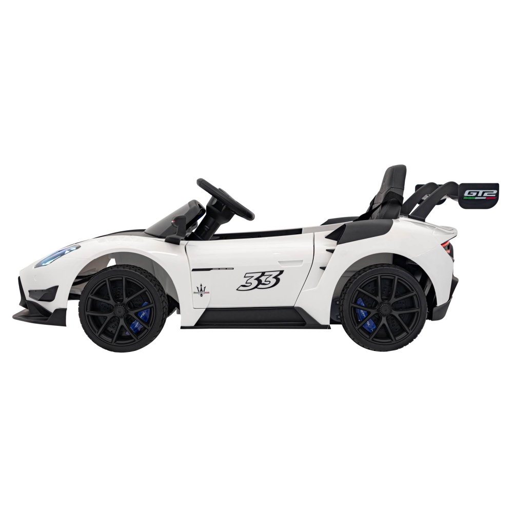 Elektromobilis Maserati MC20 GT2, White-Elektromobiliai vaikams, Mašinos-e-vaikas