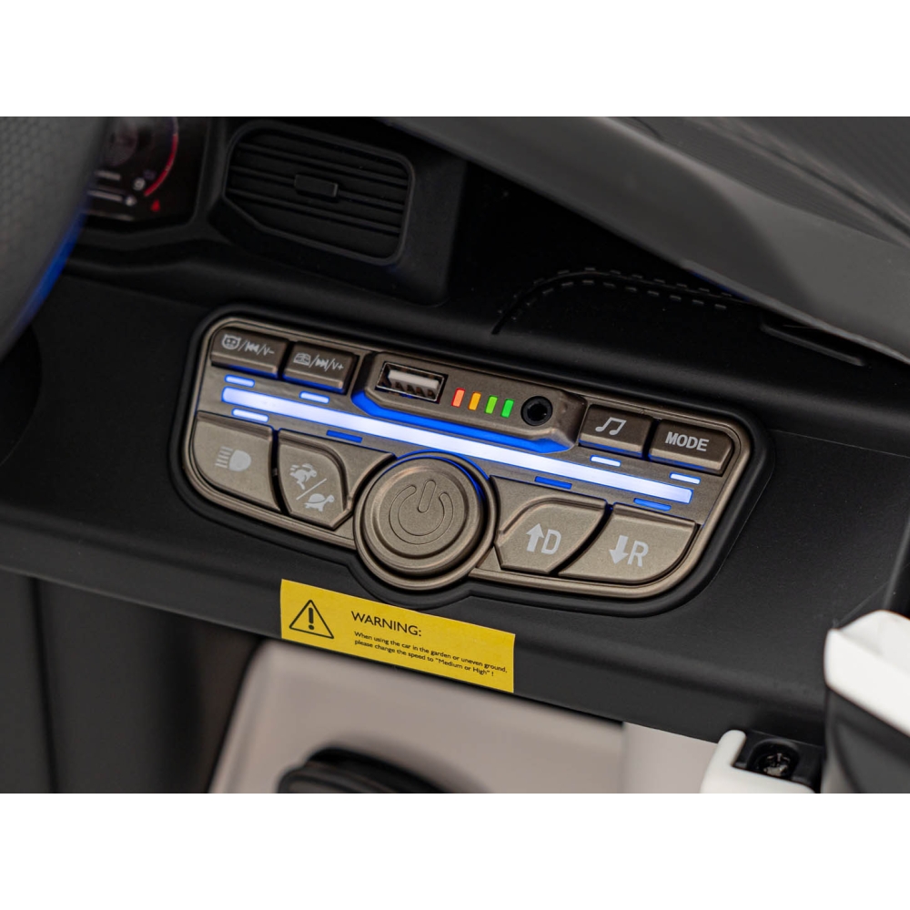 Elektromobilis Maserati MC20 GT2, White-Elektromobiliai vaikams, Mašinos-e-vaikas
