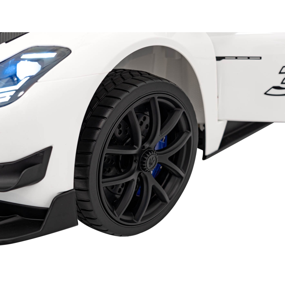 Elektromobilis Maserati MC20 GT2, White-Elektromobiliai vaikams, Mašinos-e-vaikas