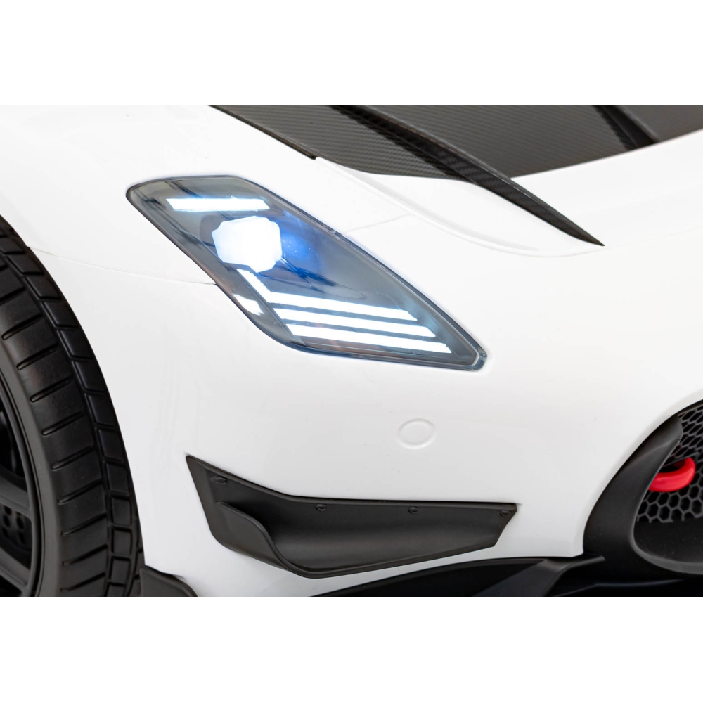 Elektromobilis Maserati MC20 GT2, White-Elektromobiliai vaikams, Mašinos-e-vaikas
