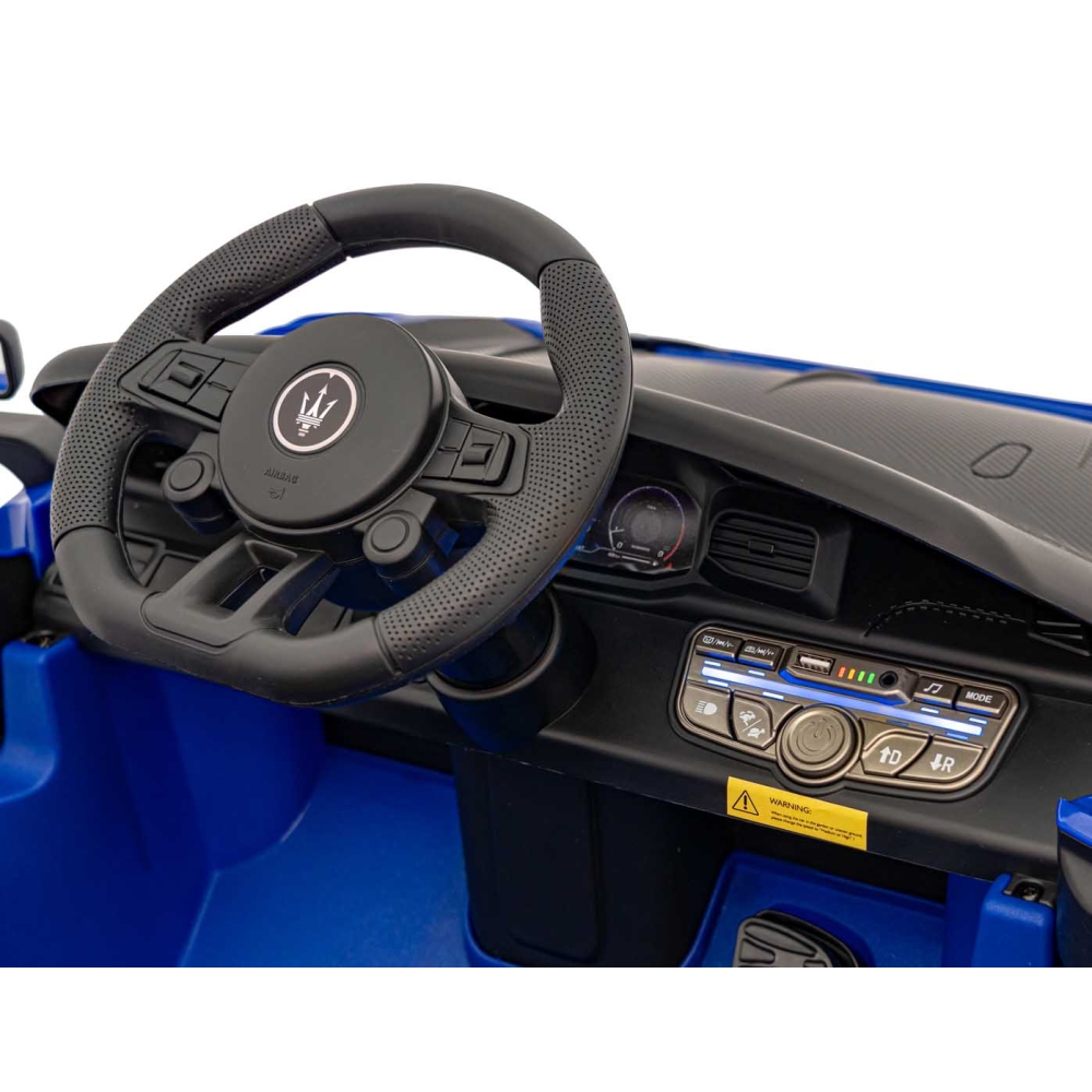 Elektromobilis Maserati MC20 GT2, Blue-Elektromobiliai vaikams, Mašinos-e-vaikas