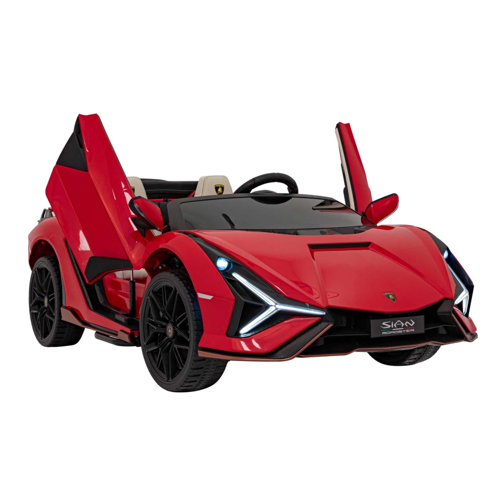 Elektromobilis Lamborghini SIAN, Red-Elektromobiliai vaikams, Mašinos-e-vaikas