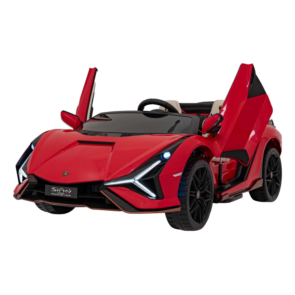 Elektromobilis Lamborghini SIAN, Red-Elektromobiliai vaikams, Mašinos-e-vaikas