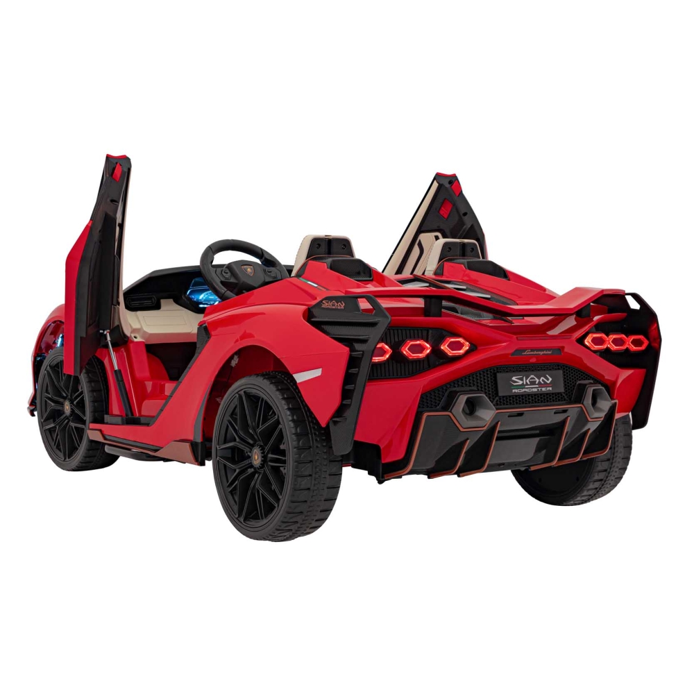 Elektromobilis Lamborghini SIAN, Red-Elektromobiliai vaikams, Mašinos-e-vaikas