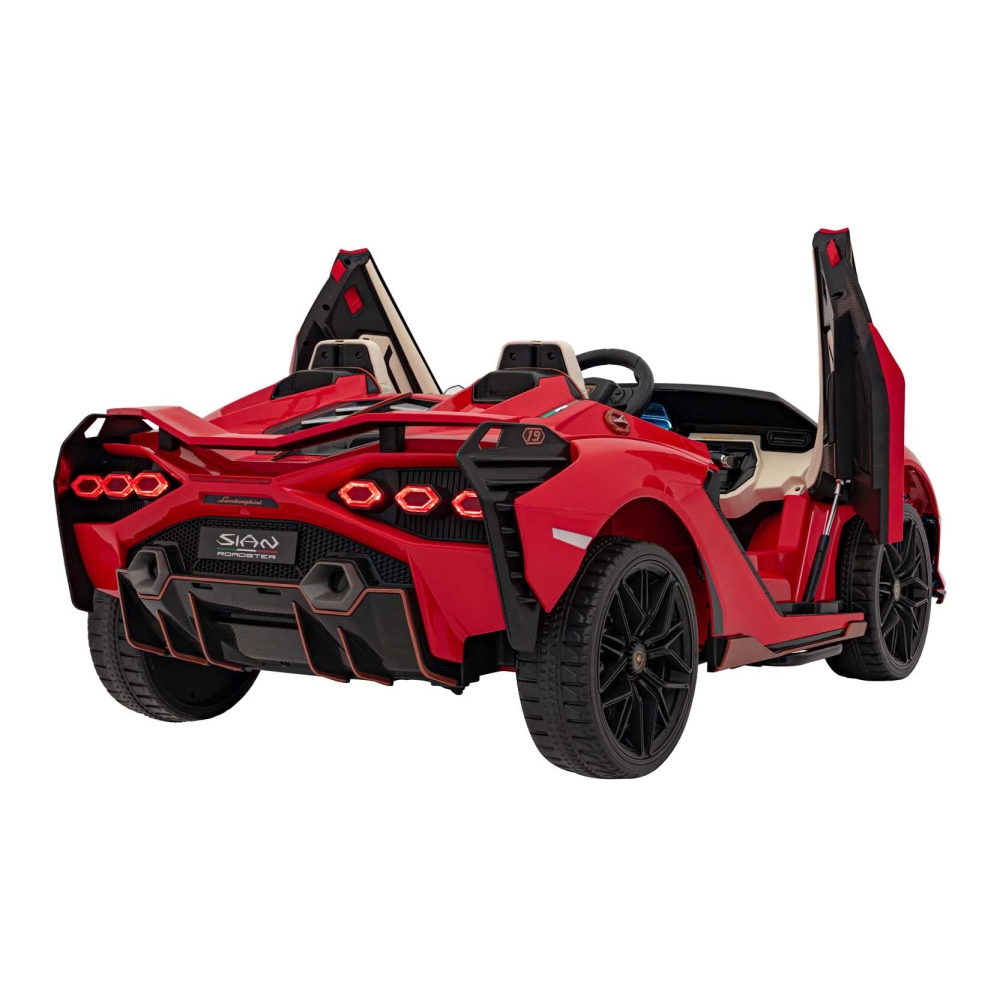 Elektromobilis Lamborghini SIAN, Red-Elektromobiliai vaikams, Mašinos-e-vaikas