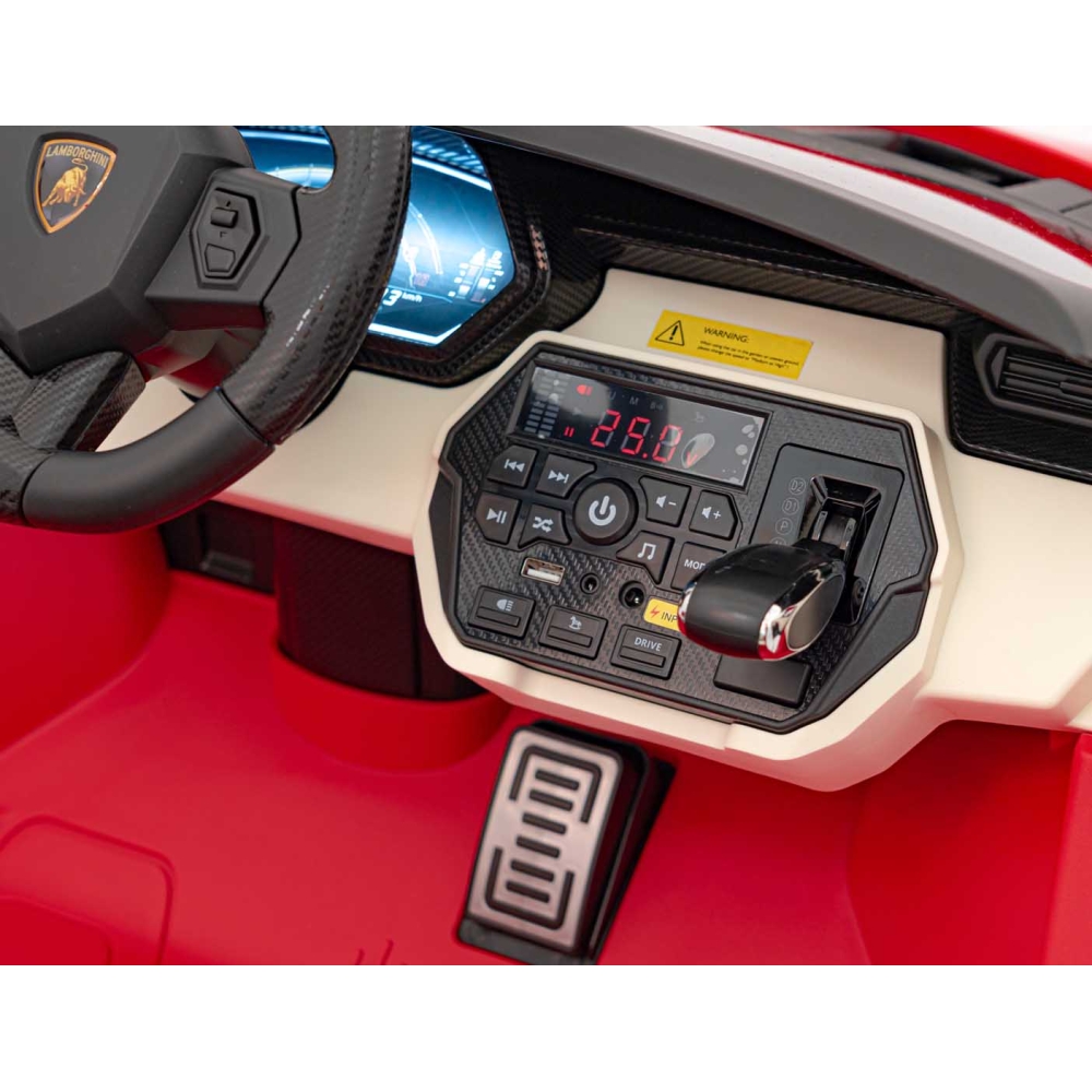 Elektromobilis Lamborghini SIAN, Red-Elektromobiliai vaikams, Mašinos-e-vaikas