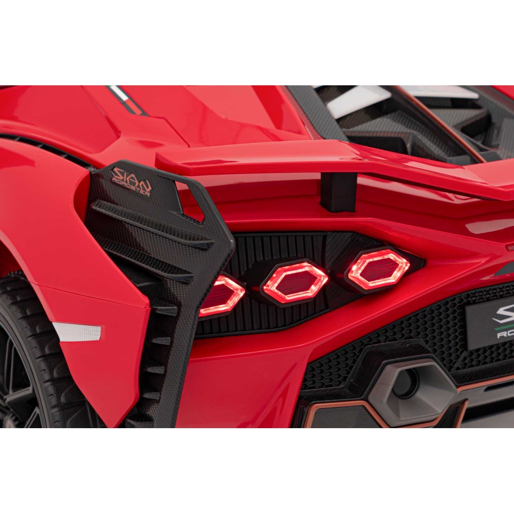 Elektromobilis Lamborghini SIAN, Red-Elektromobiliai vaikams, Mašinos-e-vaikas