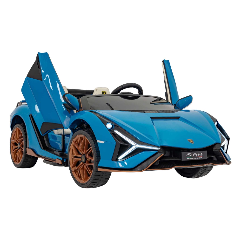 Elektromobilis Lamborghini SIAN, Blue-Elektromobiliai vaikams, Mašinos-e-vaikas