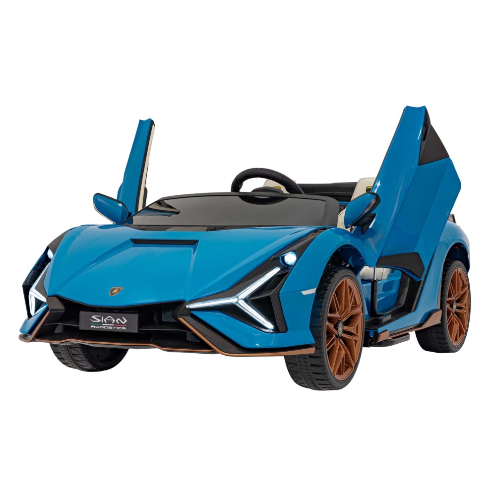 Elektromobilis Lamborghini SIAN, Blue-Elektromobiliai vaikams, Mašinos-e-vaikas