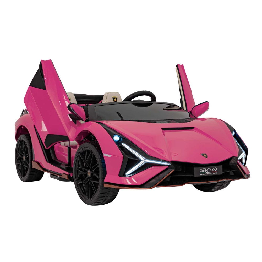 Elektromobilis Lamborghini SIAN, Pink-Elektromobiliai vaikams, Mašinos-e-vaikas