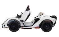 Elektromobilis Lamborghini SIAN, White-Elektromobiliai vaikams, Mašinos-e-vaikas