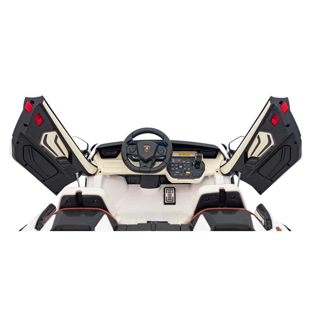 Elektromobilis Lamborghini SIAN, White-Elektromobiliai vaikams, Mašinos-e-vaikas