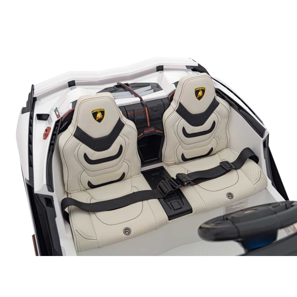 Elektromobilis Lamborghini SIAN, White-Elektromobiliai vaikams, Mašinos-e-vaikas