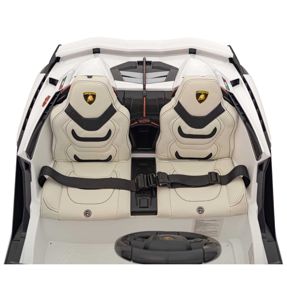 Elektromobilis Lamborghini SIAN, White-Elektromobiliai vaikams, Mašinos-e-vaikas