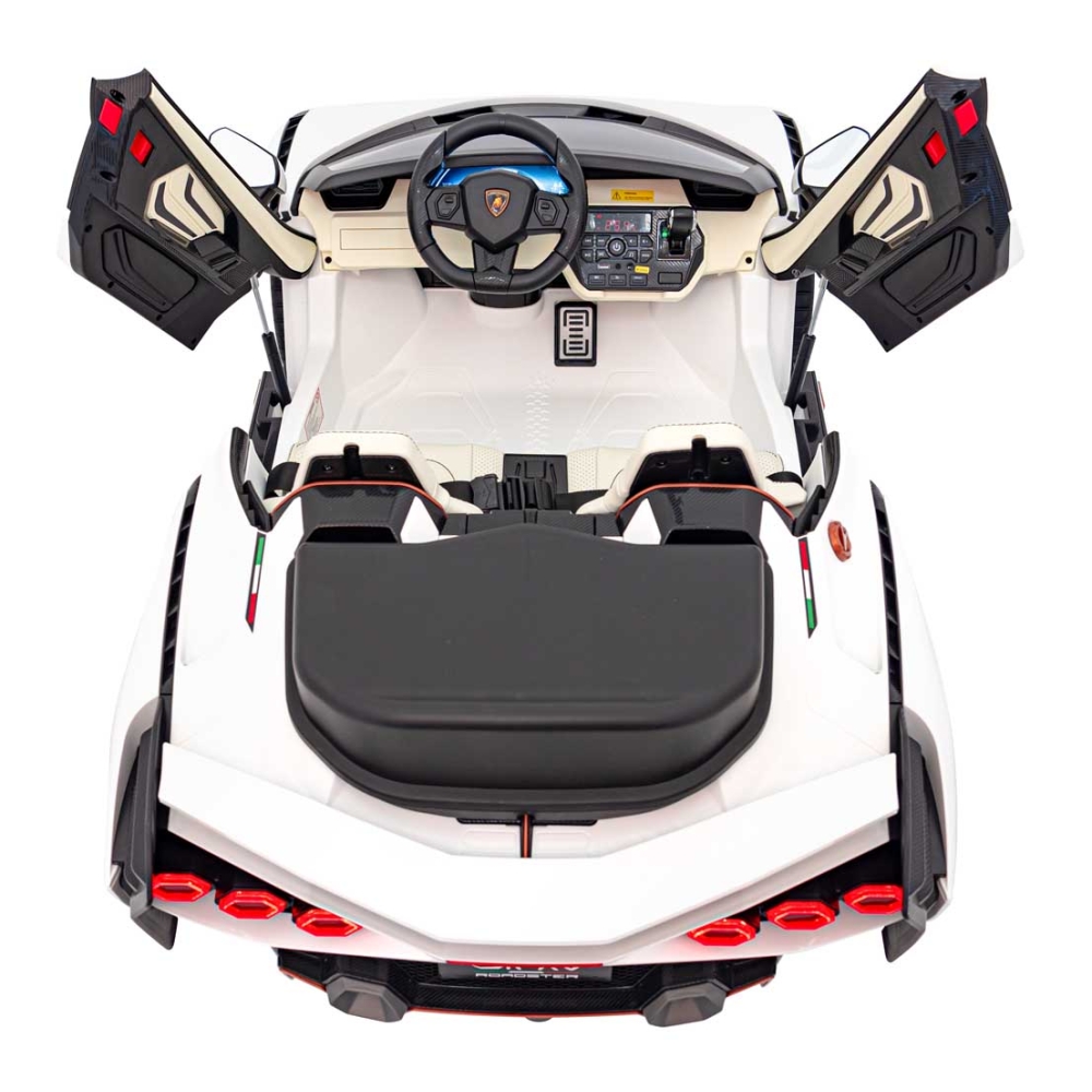 Elektromobilis Lamborghini SIAN, White-Elektromobiliai vaikams, Mašinos-e-vaikas
