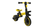 Dviratis Happy Bike 3in1 Sportrike, Yellow-Judėjimui, Balansiniai dviratukai, Triratukai vaikams-e-vaikas