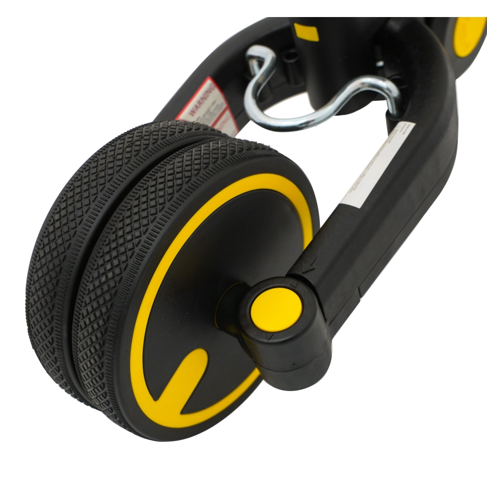 Dviratis Happy Bike 3in1 Sportrike, Yellow-Judėjimui, Balansiniai dviratukai, Triratukai vaikams-e-vaikas