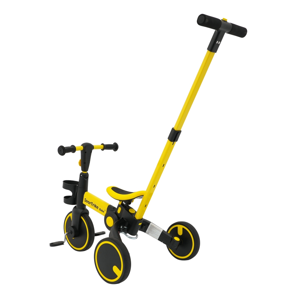 Rowerek Happy Bike 3w1 Sportrike Żółty