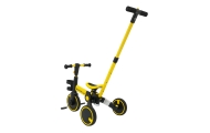 Dviratis Happy Bike 3in1 Sportrike, Yellow-Judėjimui, Balansiniai dviratukai, Triratukai vaikams-e-vaikas