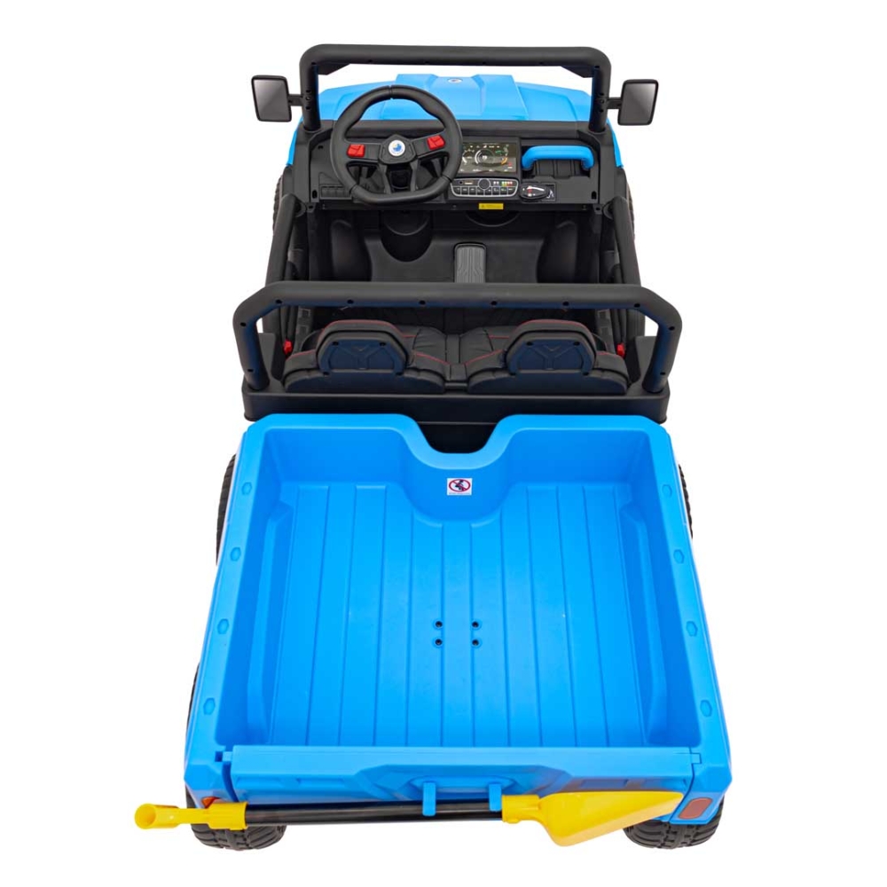 Elektromobilis Farmer Truck Speed 900, Blue-Elektromobiliai vaikams, Sunkvežimiai-e-vaikas