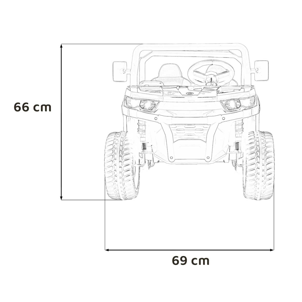 Elektromobilis Farmer Truck Speed 900, Blue-Elektromobiliai vaikams, Sunkvežimiai-e-vaikas