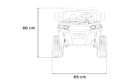 Pojazd Farmer Truck Speed 900 Niebieski