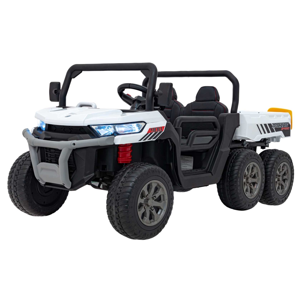 Elektromobilis Farmer Truck Speed 900, White-Elektromobiliai vaikams, Sunkvežimiai-e-vaikas