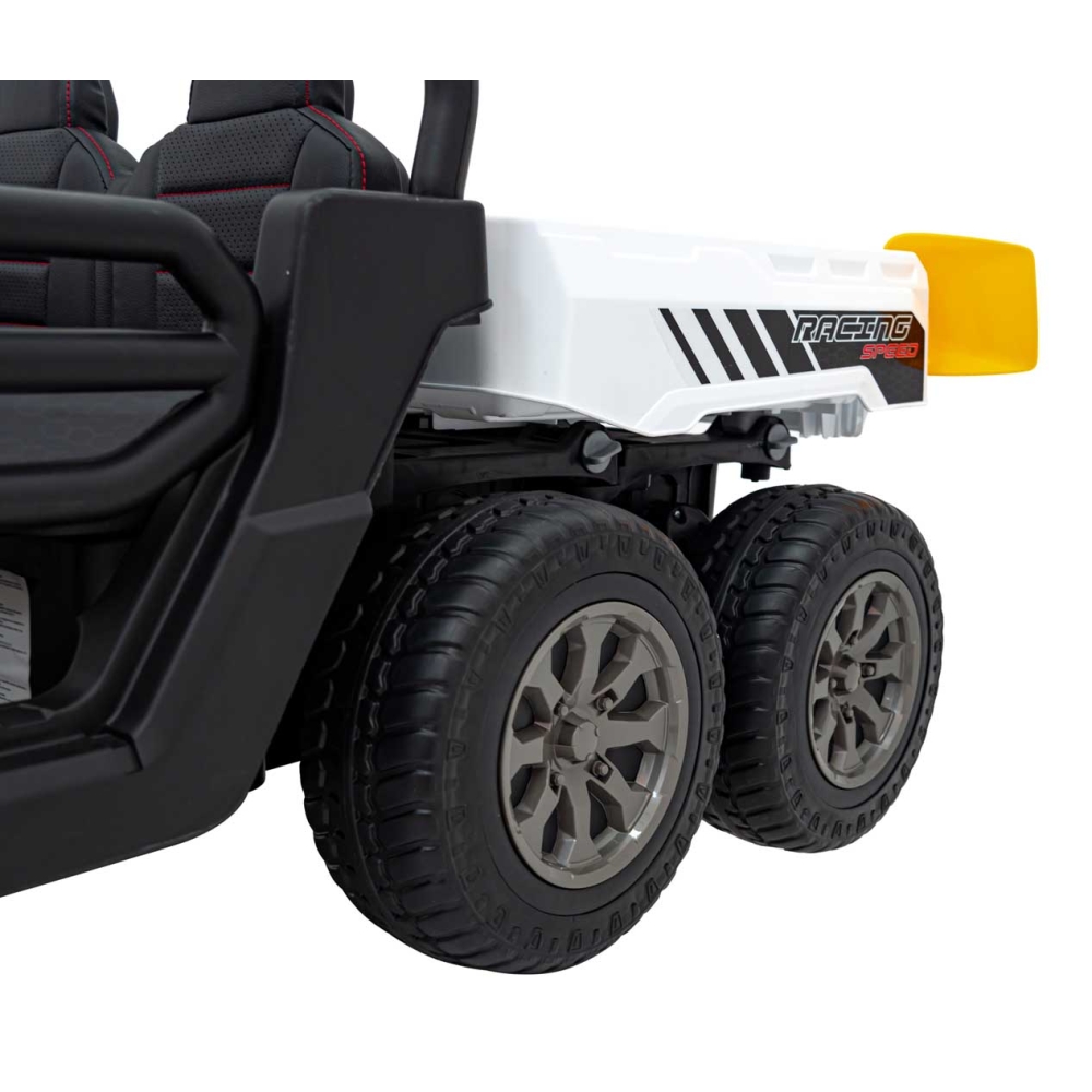 Elektromobilis Farmer Truck Speed 900, White-Elektromobiliai vaikams, Sunkvežimiai-e-vaikas