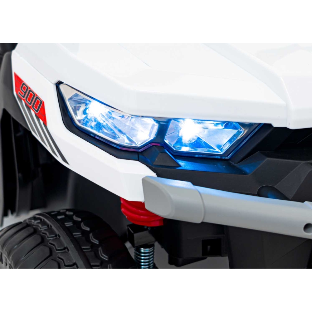 Elektromobilis Farmer Truck Speed 900, White-Elektromobiliai vaikams, Sunkvežimiai-e-vaikas