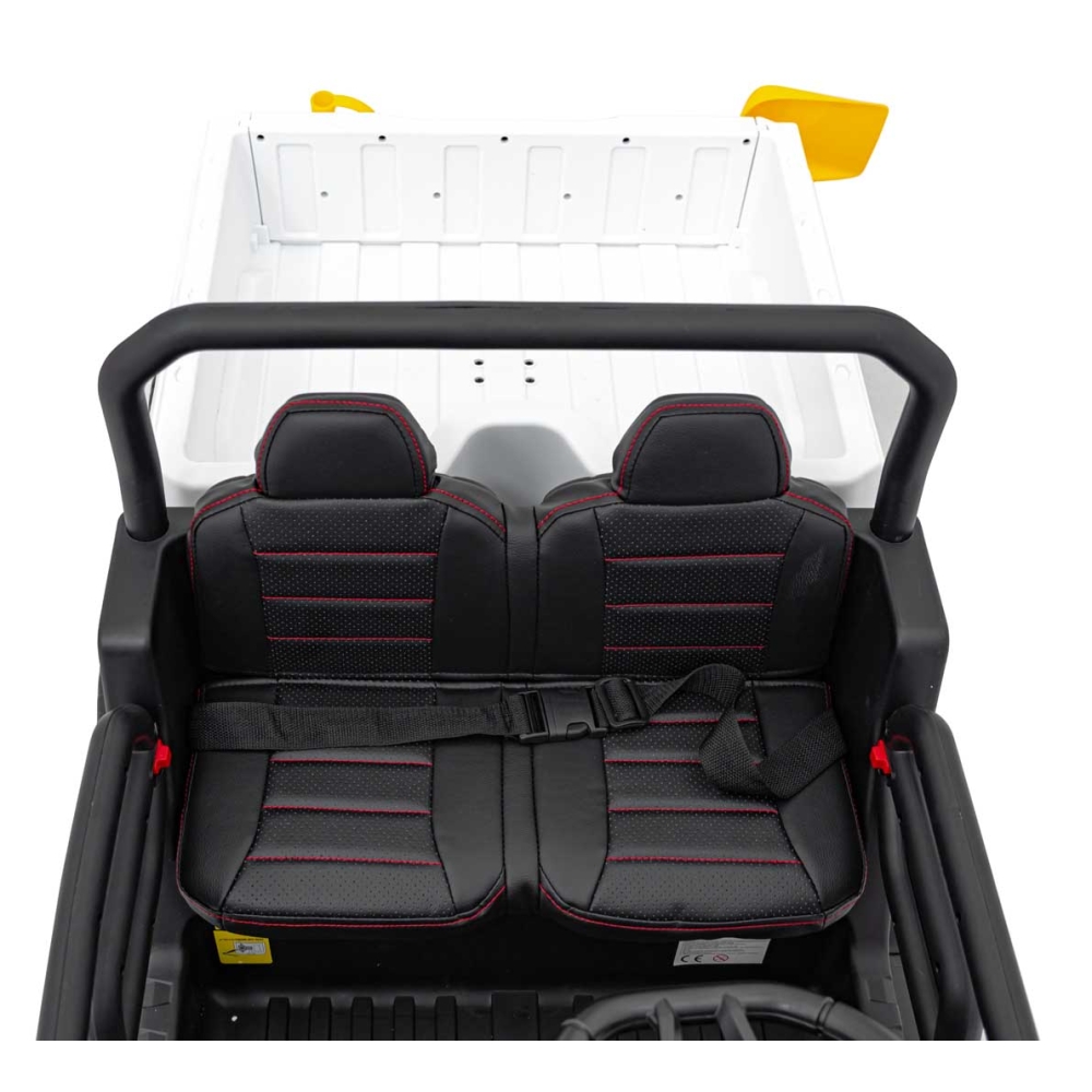 Elektromobilis Farmer Truck Speed 900, White-Elektromobiliai vaikams, Sunkvežimiai-e-vaikas