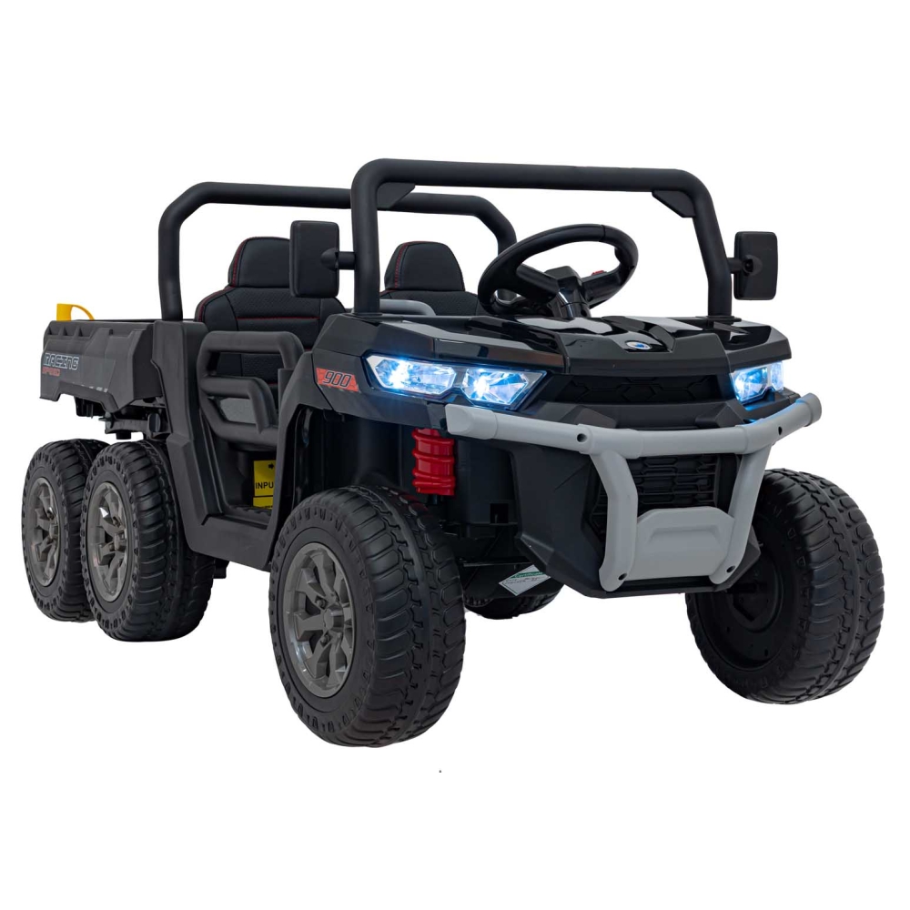 Elektromobilis Farmer Truck Speed 900, Black-Elektromobiliai vaikams, Sunkvežimiai-e-vaikas