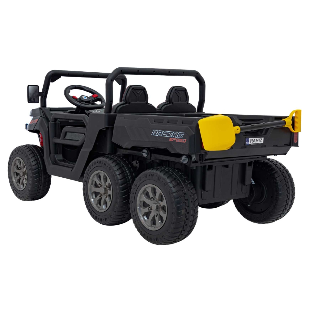 Elektromobilis Farmer Truck Speed 900, Black-Elektromobiliai vaikams, Sunkvežimiai-e-vaikas