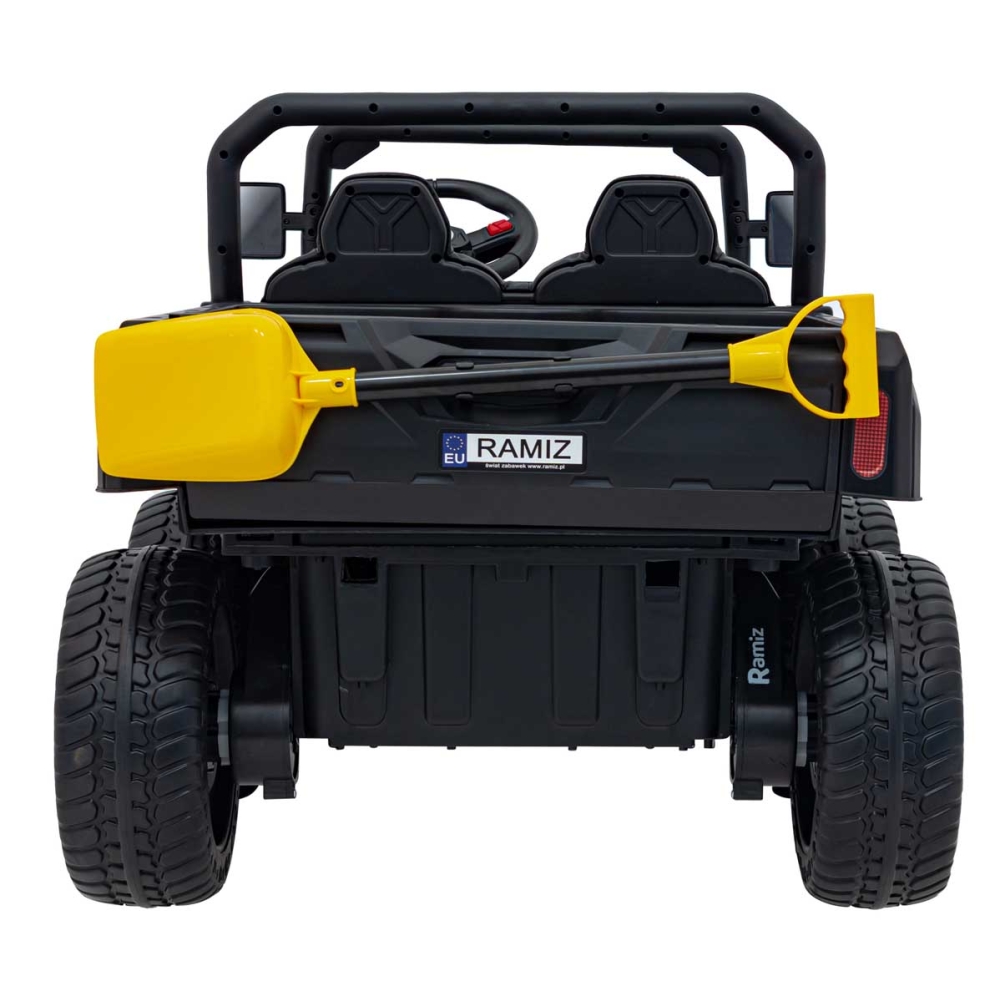 Elektromobilis Farmer Truck Speed 900, Black-Elektromobiliai vaikams, Sunkvežimiai-e-vaikas