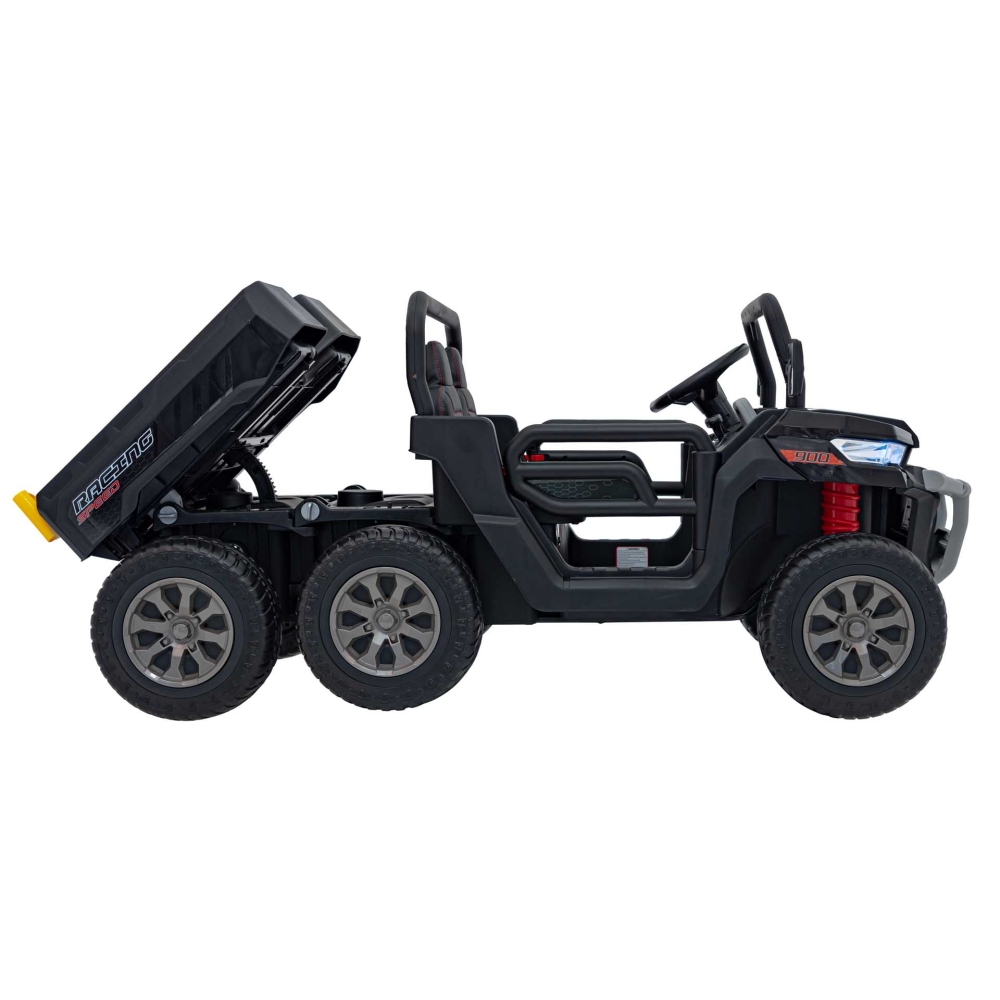 Elektromobilis Farmer Truck Speed 900, Black-Elektromobiliai vaikams, Sunkvežimiai-e-vaikas