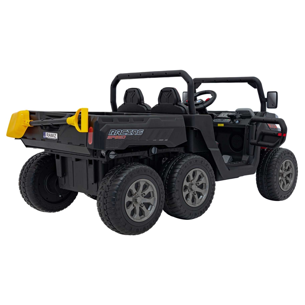Elektromobilis Farmer Truck Speed 900, Black-Elektromobiliai vaikams, Sunkvežimiai-e-vaikas