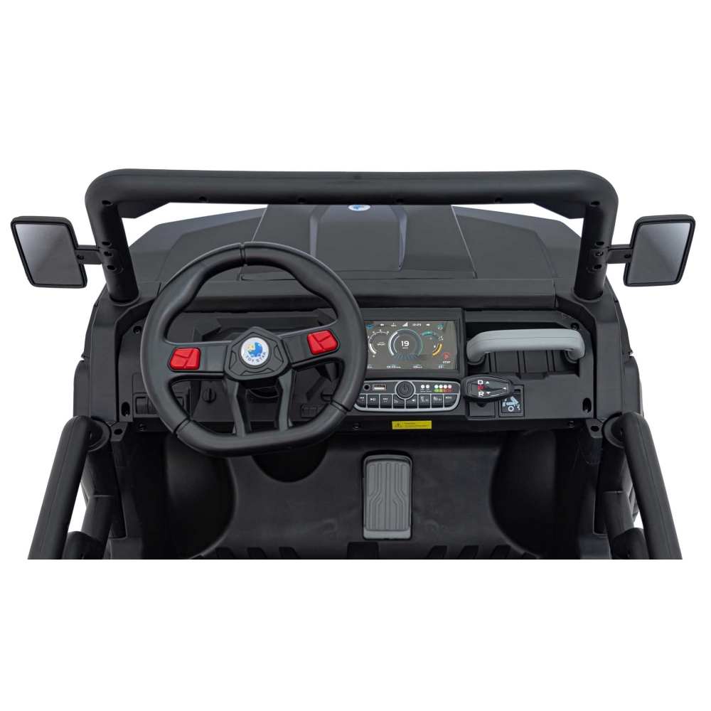 Elektromobilis Farmer Truck Speed 900, Black-Elektromobiliai vaikams, Sunkvežimiai-e-vaikas