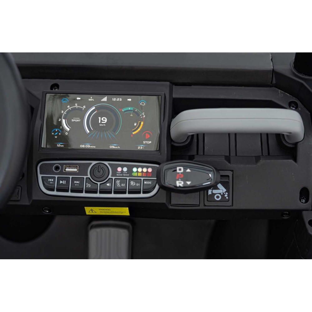 Elektromobilis Farmer Truck Speed 900, Black-Elektromobiliai vaikams, Sunkvežimiai-e-vaikas