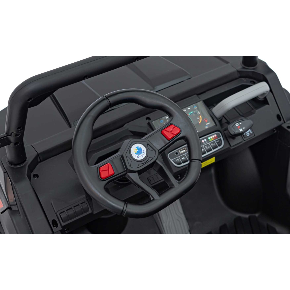 Elektromobilis Farmer Truck Speed 900, Black-Elektromobiliai vaikams, Sunkvežimiai-e-vaikas