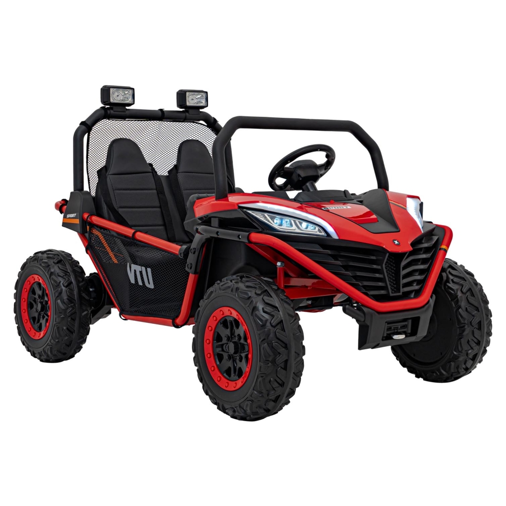 Elektrinis Buggy FASTER 4x4, Red-Elektromobiliai vaikams, Keturračiai ir bagiai-e-vaikas