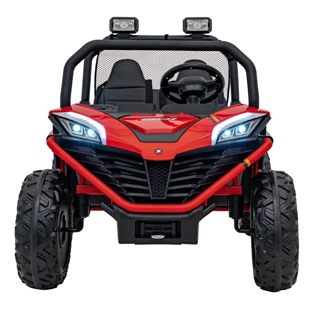 Elektrinis Buggy FASTER 4x4, Red-Elektromobiliai vaikams, Keturračiai ir bagiai-e-vaikas