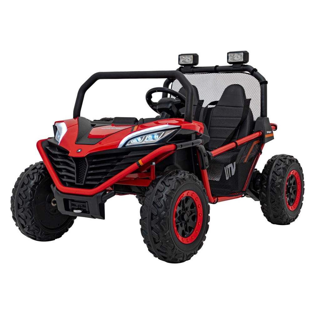 Elektrinis Buggy FASTER 4x4, Red-Elektromobiliai vaikams, Keturračiai ir bagiai-e-vaikas