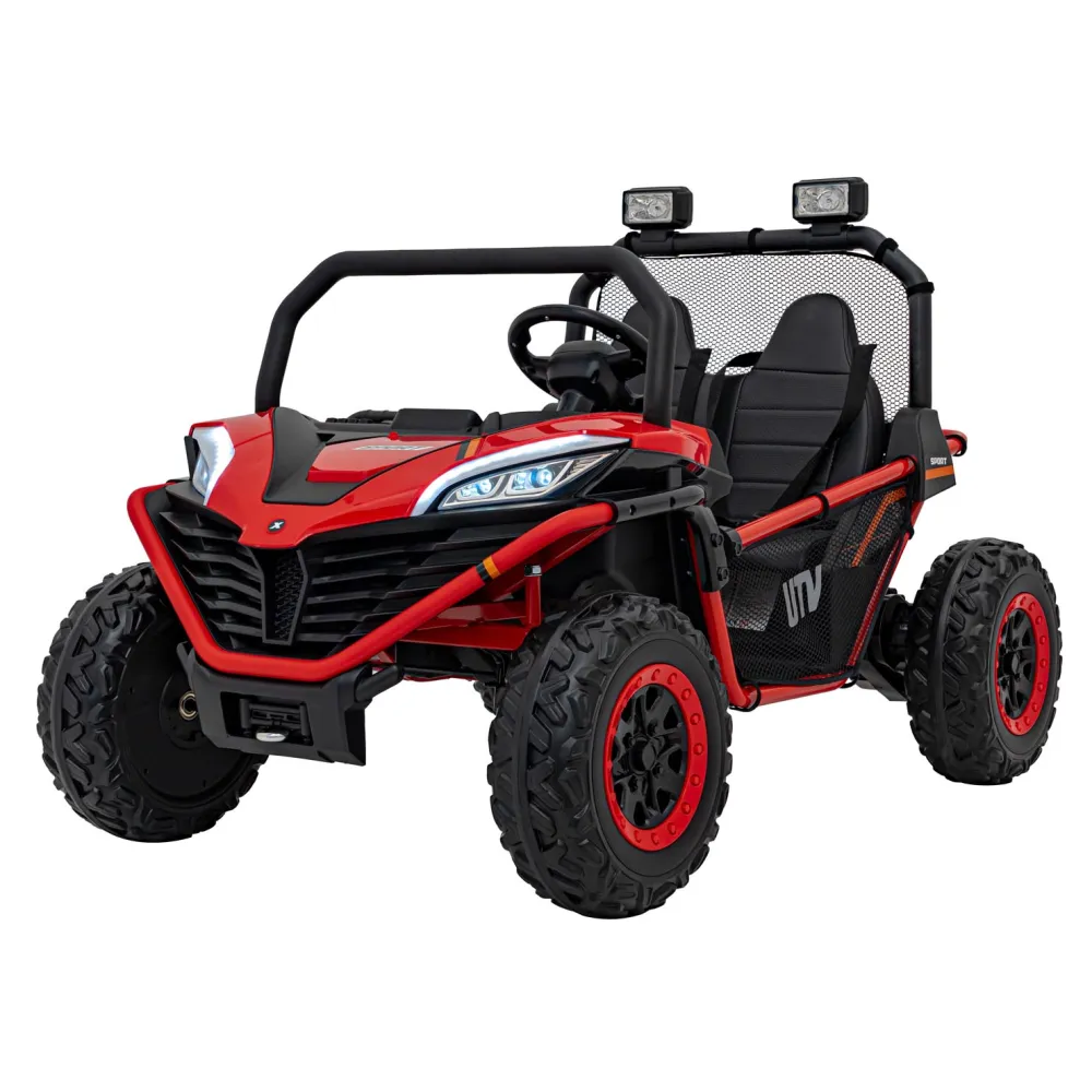 Elektrinis Buggy FASTER 4x4, Red-Elektromobiliai vaikams, Keturračiai ir bagiai-e-vaikas