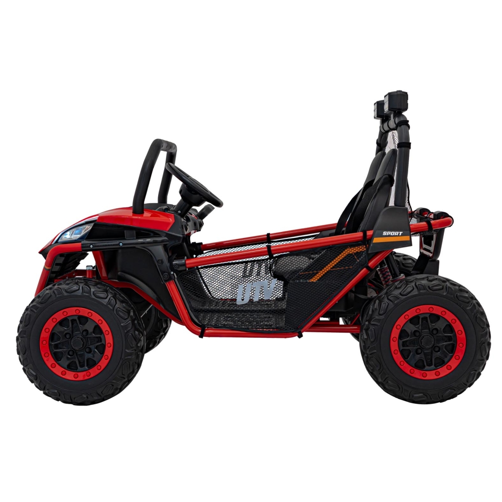 Elektrinis Buggy FASTER 4x4, Red-Elektromobiliai vaikams, Keturračiai ir bagiai-e-vaikas