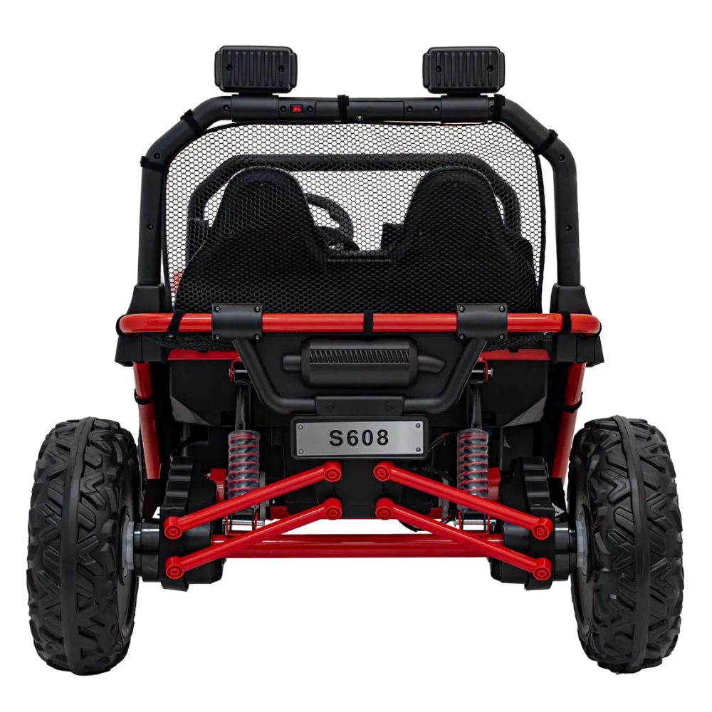 Elektrinis Buggy FASTER 4x4, Red-Elektromobiliai vaikams, Keturračiai ir bagiai-e-vaikas