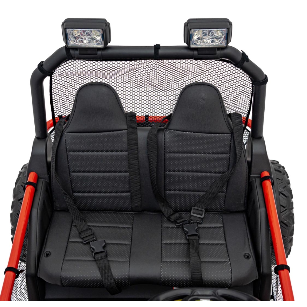 Elektrinis Buggy FASTER 4x4, Red-Elektromobiliai vaikams, Keturračiai ir bagiai-e-vaikas