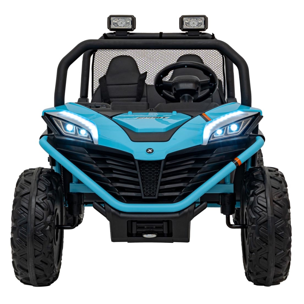 Elektrinis Buggy FASTER 4x4, Blue-Elektromobiliai vaikams, Keturračiai ir bagiai-e-vaikas